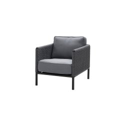CANE-LINE ENCORE LOUNGESTOL - LAVA GREY 91