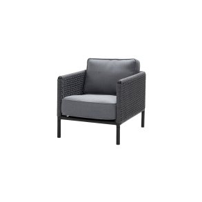 CANE-LINE ENCORE LOUNGESTOL - LAVA GREY 91