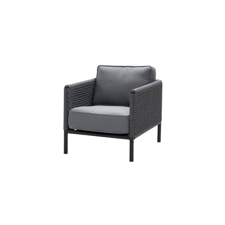 CANE-LINE ENCORE LOUNGESTOL - LAVA GREY 91