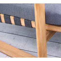 CANE-LINE ENDLESS SOFT 2-PERS/SOFA - TEAK 162