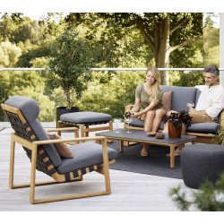 CANE-LINE ENDLESS SOFT HIGHBACK STOL - TEAK 99