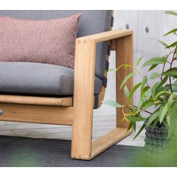 CANE-LINE ENDLESS SOFT HIGHBACK STOL - TEAK 99