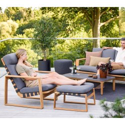 CANE-LINE ENDLESS SOFT HIGHBACK STOL - TEAK 99