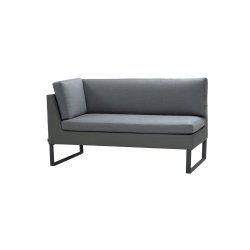 CANE-LINE FLEX 2-PERS. SOFA HJRE MODUL - GREY 154