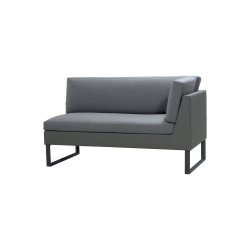 CANE-LINE FLEX 2-PERS. SOFA, VENSTRE MODUL - GREY 154