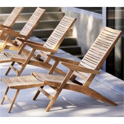 CANE-LINE FLIP DKSTOL - TEAK 150