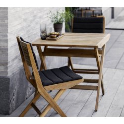 CANE-LINE FLIP KLAPBORD LILLE - TEAK 80