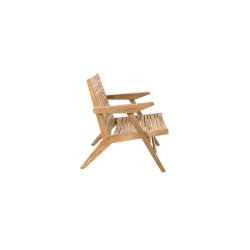 CANE-LINE FLIP LOUNGESTOL - TEAK 78