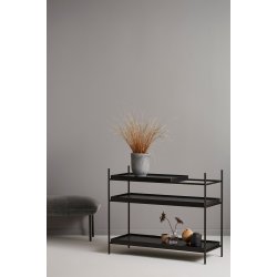 WOUD TRAY REOL LAV SORT - 100