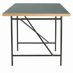 EIERMANN1 DESK DARK GREY TABLETOP/BLACK FRAME PLEASE WAIT TO BE SEATED - 120