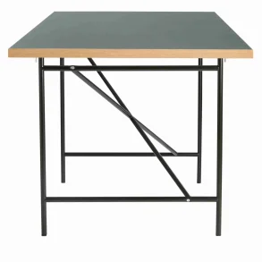EIERMANN1 DESK DARK GREY TABLETOP/BLACK FRAME PLEASE WAIT TO BE SEATED - 120
