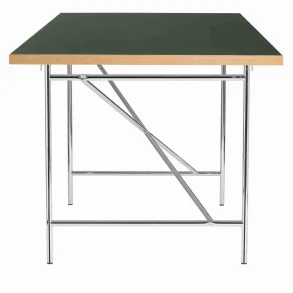 EIERMANN1 DESK CEDAR GREEN TABLETOP/CHROME FRAME PLEASE WAIT TO BE SEATED - 120