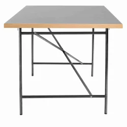 EIERMANN1 DESK GREY TABLETOP/LACQUERED STEEL FRAME PLEASE WAIT TO BE SEATED - 120