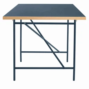 EIERMANN1 DESK DARK BLUE TABLETOP/NAVY BLUE FRAME PLEASE WAIT TO BE SEATED - 120