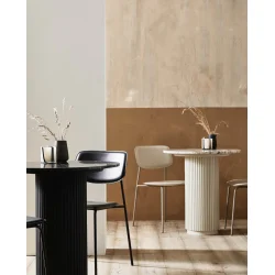 NORDAL ERIE CAFEBORD I TR/MARMOR SORT - 70