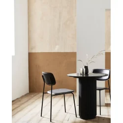 NORDAL ERIE CAFEBORD I TR/MARMOR SORT - 70