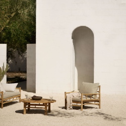 TINE K HOME BAMBUS LOUNGE STOL NATURE HYNDE - 76