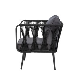 BLOOMINGVILLE  PAVONE LOUNGESTOL METAL SORT - 87