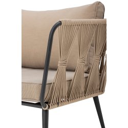 BLOOMINGVILLE PAVONE SOFA METAL BRUN - 174