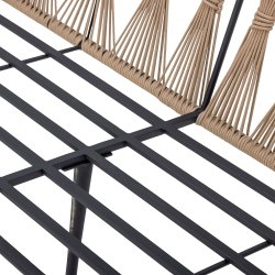 BLOOMINGVILLE PAVONE SOFA METAL BRUN - 174