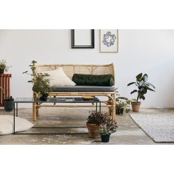 Nordal BALI Bnk m/ Hynde Natur/Gr - 120