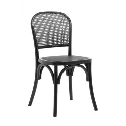 NORDAL WICKY SPISEBORDSSTOL M/FLET SORT - 86