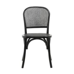 NORDAL WICKY SPISEBORDSSTOL M/FLET SORT - 86