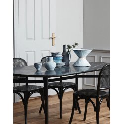 NORDAL WICKY SPISEBORDSSTOL M/FLET SORT - 86