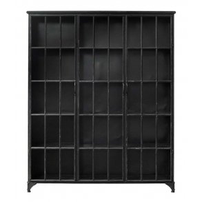 NORDAL DOWNTOWN VITRINESKAB SORT - 180