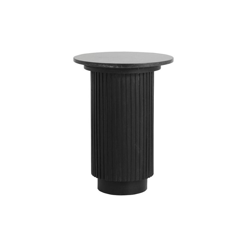 NORDAL ERIE RUNDT SIDEBORD TR/MARMOR SORT - 40