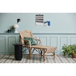 NORDAL ERIE RUNDT SIDEBORD TR/MARMOR SORT - 40