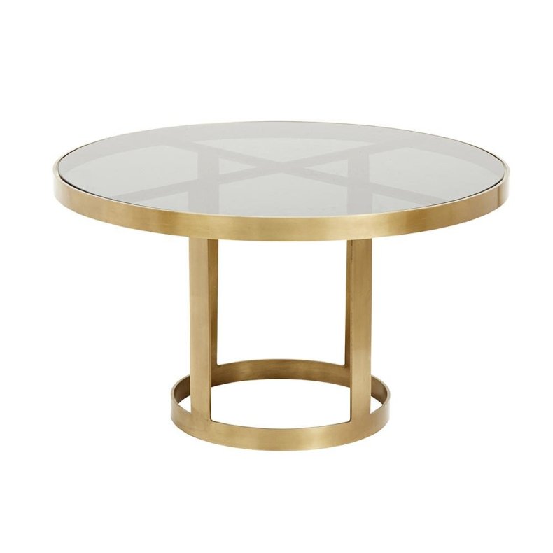 NORDAL LUXURY SOFABORD GULD/SORT - 80