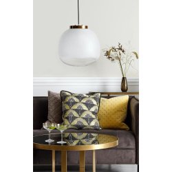 NORDAL LUXURY SOFABORD GULD/SORT - 80