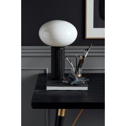 NORDAL SPISEBORD SORT/MAT GULD -180