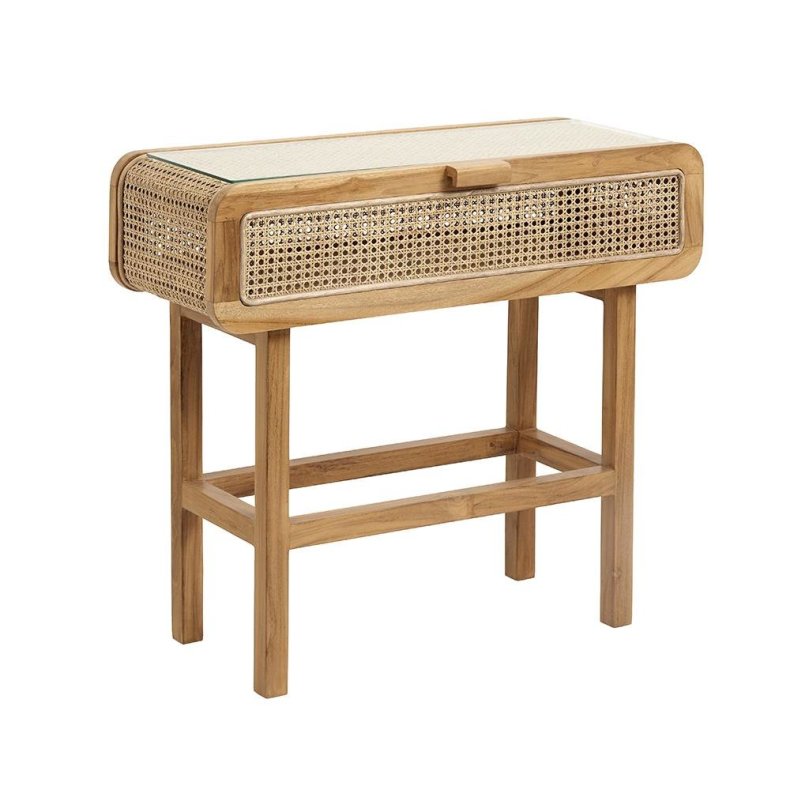 NORDAL MERGE KONSOLBORD TEAKTR NATUR - 90