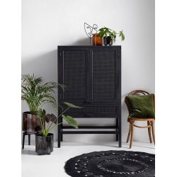 NORDAL WICKY SPISEBORDSSTOL M/FLET NATUR - 86