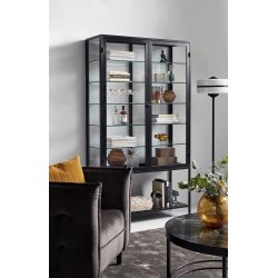 NORDAL NANDA VITRINESKAB SORT - 198