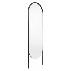 NORDAL WONDER STENDE SPEJL M/JERNRAMME SORT - 174