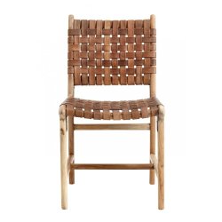 NORDAL AYA SPISEBORDSSTOL FLETTET LDER NATUR - 85