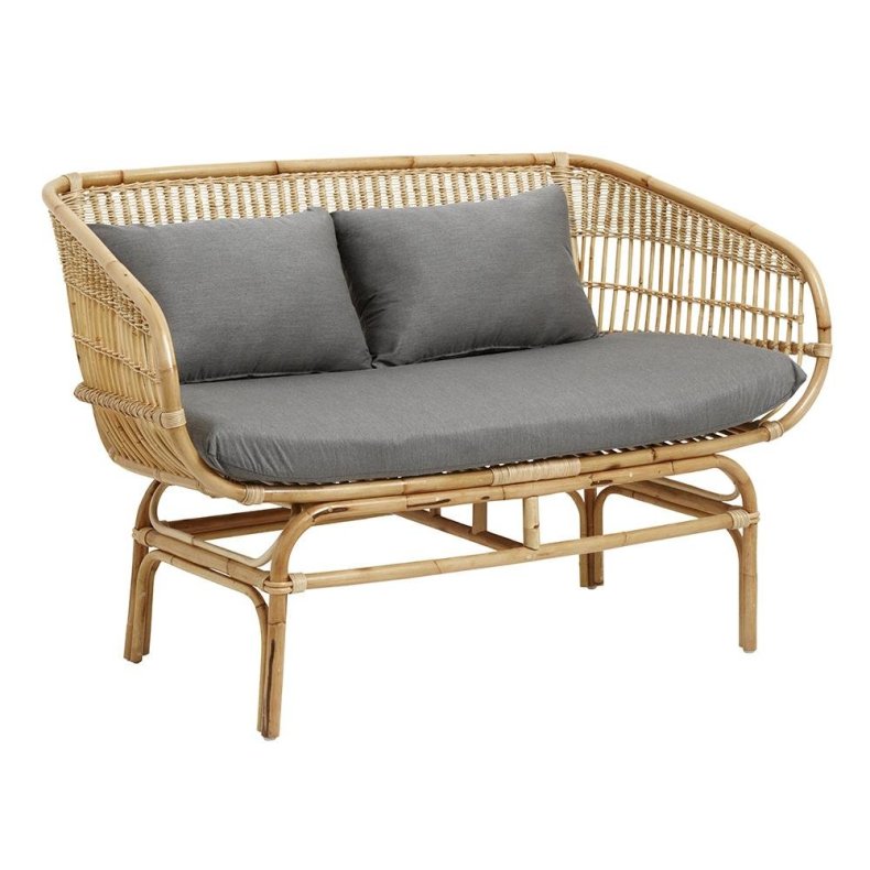 NORDAL BALI SOFA M/GR HYNDE NATUR -138