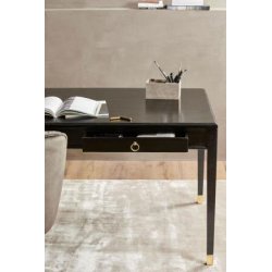 NORDAL EMS SKRIVEBORD M/2 SKUFFER SORT - 179