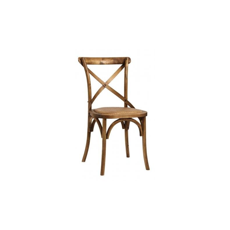 NORDAL CROSS SPISEBORDSSTOL M/KRYDS NATUR - 89