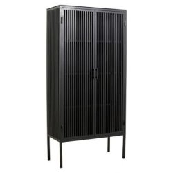 NORDAL LIAO VITRINESKAB JERN/SORT - 187