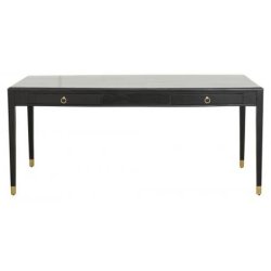 NORDAL EMS SKRIVEBORD M/2 SKUFFER SORT - 179