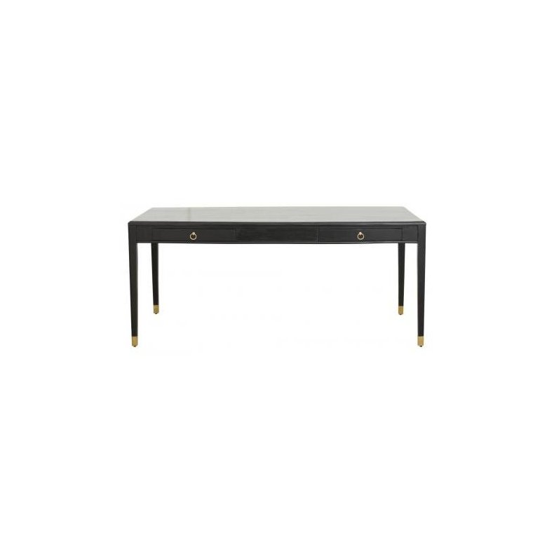 NORDAL EMS SKRIVEBORD M/2 SKUFFER SORT - 179