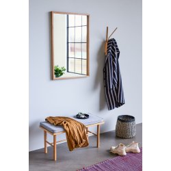 HBSCH FOLK BNK M/PUDE GR/NATUR - 85