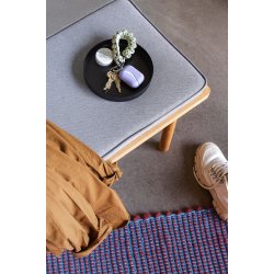 HBSCH FOLK BNK M/PUDE GR/NATUR - 85