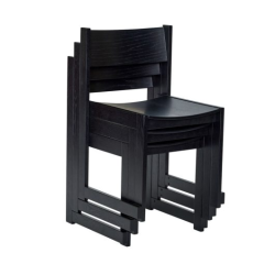 H�BSCH FORMA SPISESTOL SORT - 50