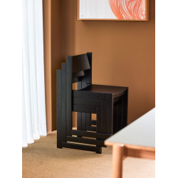 H�BSCH FORMA SPISESTOL SORT - 50