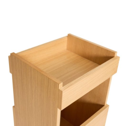H�BSCH FORMA RULLEBORD NATUR - 40